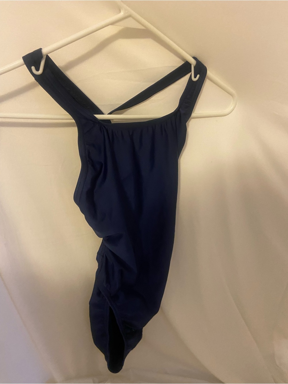 Speedo Navy Blue Girls' One-Piece Swimsuit